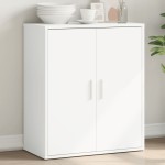 vidaXL Dulap, alb, 60x31x70 cm, lemn prelucrat