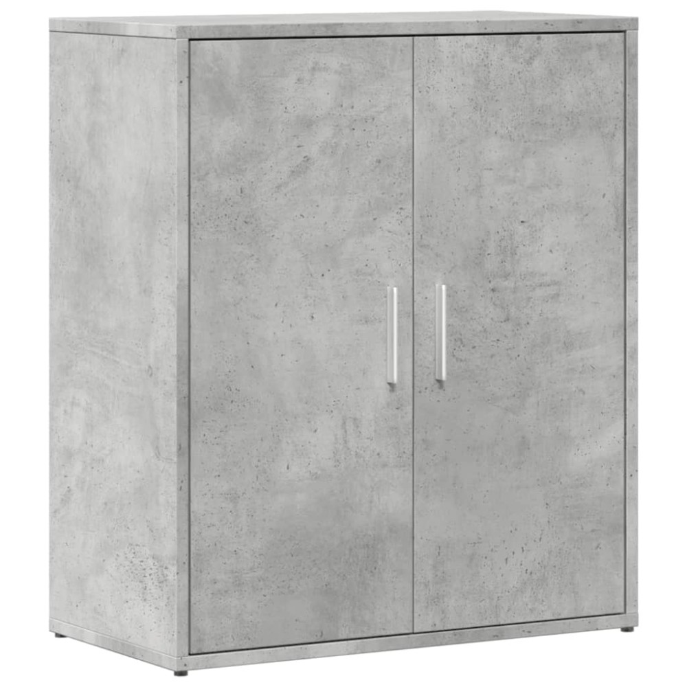 vidaXL Dulap, gri beton, 60x31x70 cm, lemn prelucrat