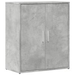 vidaXL Dulap, gri beton, 60x31x70 cm, lemn prelucrat
