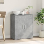 vidaXL Dulap, gri beton, 60x31x70 cm, lemn prelucrat