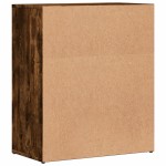 vidaXL Dulap, stejar fumuriu, 60x31x70 cm, lemn prelucrat
