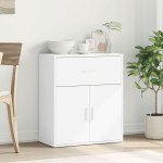 vidaXL Dulap, alb, 60x31x70 cm, lemn prelucrat