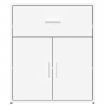 vidaXL Dulap, alb, 60x31x70 cm, lemn prelucrat