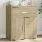 vidaXL Dulap, stejar sonoma, 60x31x70 cm, lemn prelucrat
