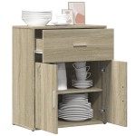 vidaXL Dulap, stejar sonoma, 60x31x70 cm, lemn prelucrat