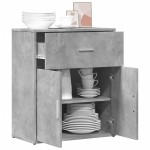 vidaXL Dulap, gri beton, 60x31x70 cm, lemn prelucrat