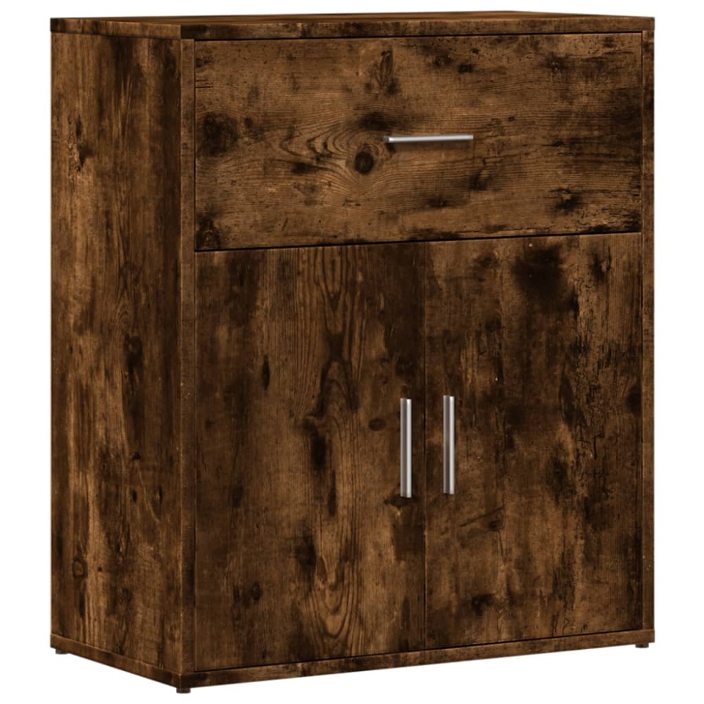vidaXL Dulap, stejar fumuriu, 60x31x70 cm, lemn prelucrat