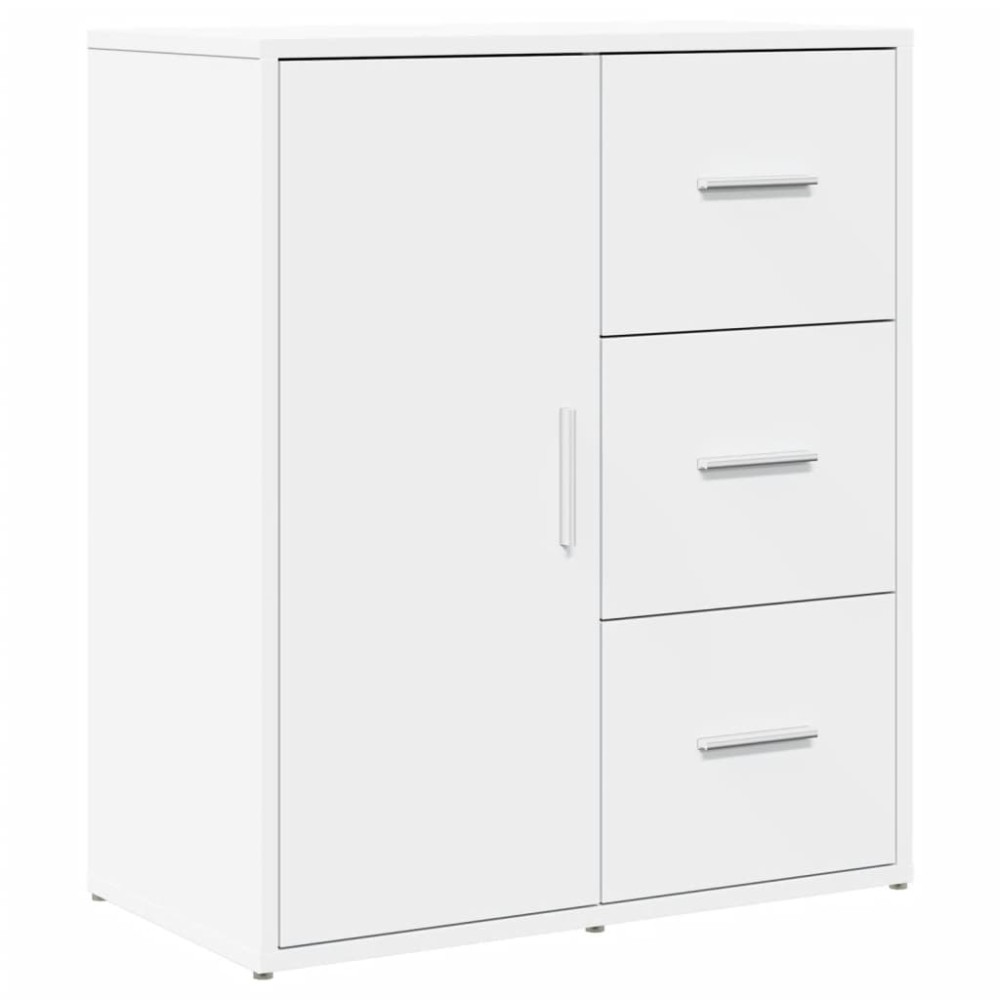 vidaXL Dulap, alb, 60x31x70 cm, lemn prelucrat