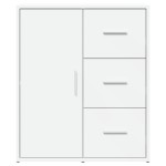 vidaXL Dulap, alb, 60x31x70 cm, lemn prelucrat