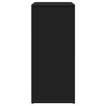 vidaXL Dulap, negru, 60x31x70 cm, lemn prelucrat