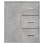 vidaXL Dulap, gri beton, 60x31x70 cm, lemn prelucrat vidaXL Dulap, gri beton, 60x31x70 cm, lemn prelucrat
