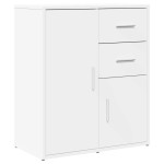 vidaXL Dulap, alb, 60x31x70 cm, lemn prelucrat