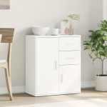 vidaXL Dulap, alb, 60x31x70 cm, lemn prelucrat
