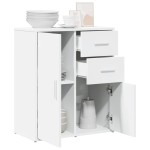 vidaXL Dulap, alb, 60x31x70 cm, lemn prelucrat