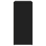 vidaXL Dulap, negru, 60x31x70 cm, lemn prelucrat