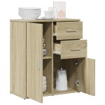vidaXL Dulap, stejar sonoma, 60x31x70 cm, lemn prelucrat