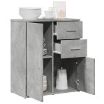 vidaXL Dulap, gri beton, 60x31x70 cm, lemn prelucrat