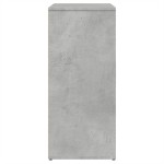 vidaXL Dulap, gri beton, 60x31x70 cm, lemn prelucrat