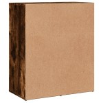 vidaXL Dulap, stejar fumuriu, 60x31x70 cm, lemn prelucrat