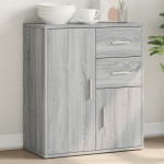 vidaXL Dulap, gri sonoma, 60x31x70 cm, lemn prelucrat vidaXL Dulap, gri sonoma, 60x31x70 cm, lemn prelucrat