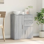 vidaXL Dulap, gri sonoma, 60x31x70 cm, lemn prelucrat vidaXL Dulap, gri sonoma, 60x31x70 cm, lemn prelucrat