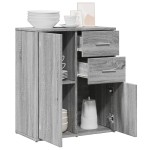 vidaXL Dulap, gri sonoma, 60x31x70 cm, lemn prelucrat vidaXL Dulap, gri sonoma, 60x31x70 cm, lemn prelucrat