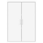 vidaXL Dulap, alb, 60x31x84 cm, lemn prelucrat