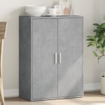 vidaXL Servantă, gri beton, 60x31x84 cm, lemn compozit vidaXL Servantă, gri beton, 60x31x84 cm, lemn compozit
