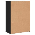 vidaXL Servantă, negru, 60x30x84 cm, lemn compozit vidaXL Servantă, negru, 60x30x84 cm, lemn compozit