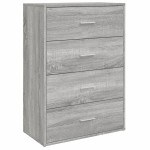 vidaXL Dulap, gri sonoma, 60x31x84 cm, lemn prelucrat vidaXL Dulap, gri sonoma, 60x31x84 cm, lemn prelucrat