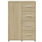 vidaXL Servantă, stejar sonoma, 60x31x84 cm, lemn compozit vidaXL Servantă, stejar sonoma, 60x31x84 cm, lemn compozit
