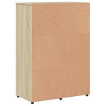 vidaXL Servantă, stejar sonoma, 60x31x84 cm, lemn compozit vidaXL Servantă, stejar sonoma, 60x31x84 cm, lemn compozit