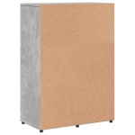 vidaXL Servantă, gri beton, 60x31x84 cm, lemn compozit vidaXL Servantă, gri beton, 60x31x84 cm, lemn compozit