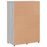 vidaXL Servantă, sonoma gri, 60x31x84 cm, lemn prelucrat vidaXL Servantă, sonoma gri, 60x31x84 cm, lemn prelucrat