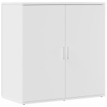vidaXL Servantă, alb, 79x38x80 cm, lemn compozit vidaXL Servantă, alb, 79x38x80 cm, lemn compozit