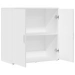 vidaXL Servantă, alb, 79x38x80 cm, lemn compozit vidaXL Servantă, alb, 79x38x80 cm, lemn compozit