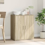 vidaXL Dulap, stejar sonoma, 79x38x80 cm, lemn prelucrat