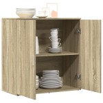 vidaXL Dulap, stejar sonoma, 79x38x80 cm, lemn prelucrat