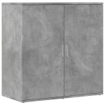 vidaXL Servantă, gri beton, 79x38x80 cm, lemn compozit