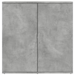 vidaXL Servantă, gri beton, 79x38x80 cm, lemn compozit