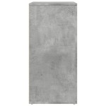 vidaXL Servantă, gri beton, 79x38x80 cm, lemn compozit