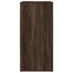 vidaXL Servantă, stejar maro, 79x38x80 cm, lemn compozit