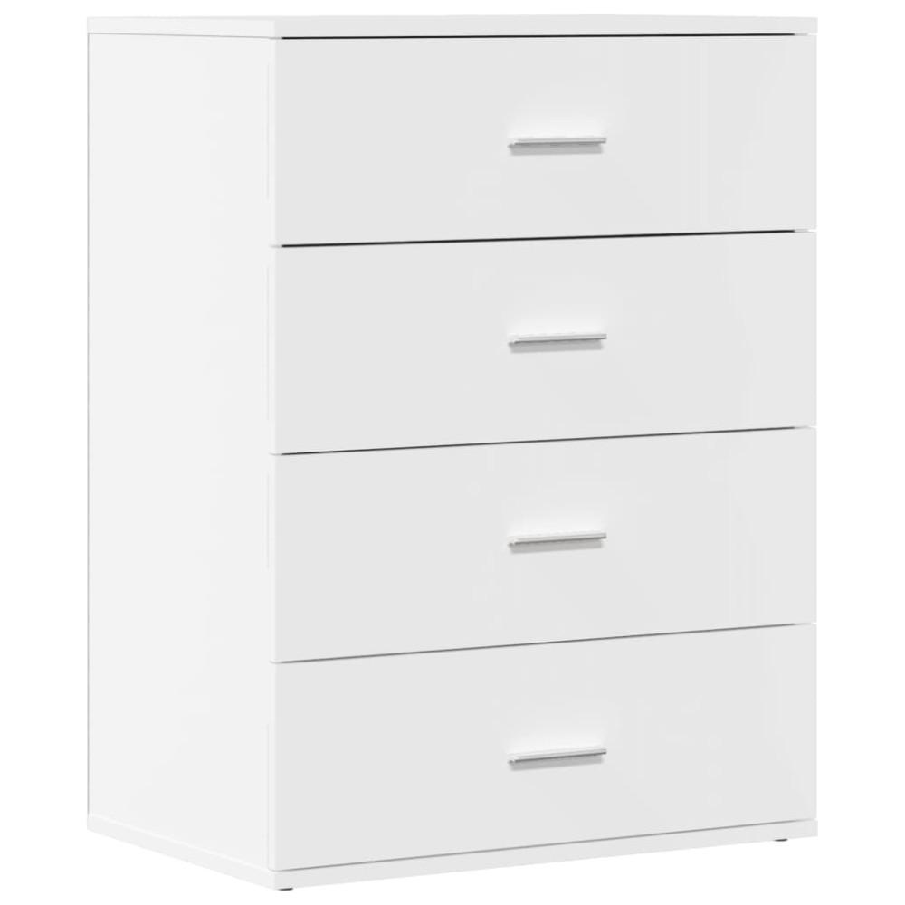 vidaXL Dulap, alb, 60x39x80 cm, lemn prelucrat