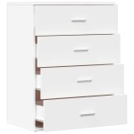 vidaXL Dulap, alb, 60x39x80 cm, lemn prelucrat