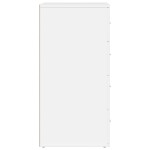vidaXL Dulap, alb, 60x39x80 cm, lemn prelucrat