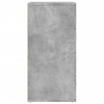 vidaXL Servantă, gri beton, 60x39x80 cm, lemn compozit