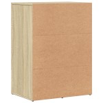 vidaXL Servantă, stejar sonoma, 59x39x80 cm, lemn prelucrat