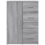 vidaXL Servantă, gri sonoma, 59x39x80 cm, lemn compozit vidaXL Servantă, gri sonoma, 59x39x80 cm, lemn compozit