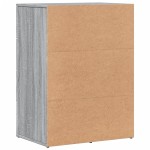 vidaXL Servantă, gri sonoma, 59x39x80 cm, lemn compozit vidaXL Servantă, gri sonoma, 59x39x80 cm, lemn compozit