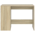 vidaXL Birou, stejar sonoma, 102x50x75 cm, lemn compozit